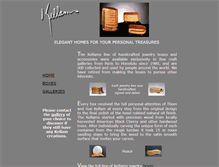 Tablet Screenshot of kellamsboxes.com